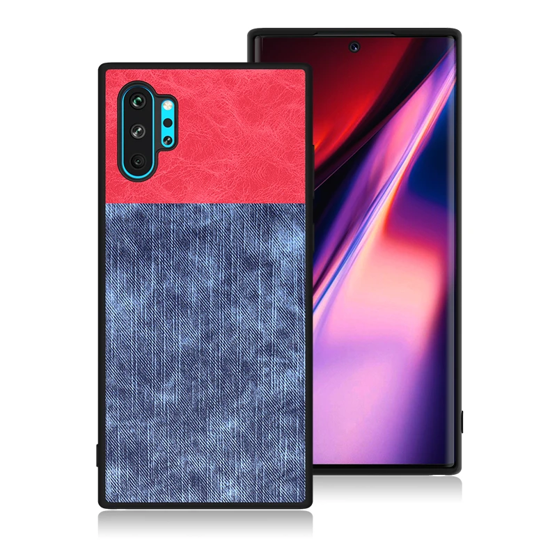 Антиударный чехол из ковбойской ткани для Samsung Galaxy Note 10 Pro 8 9 S8 S9 S10 Plus A10 A20 A30 A40 A50 A70.