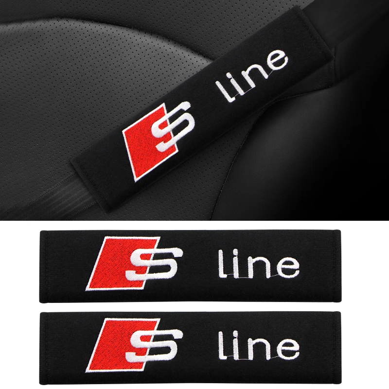 2 шт. автомобиль Безопасность ремень Защитная крышка хлопчатобумажное с поясом