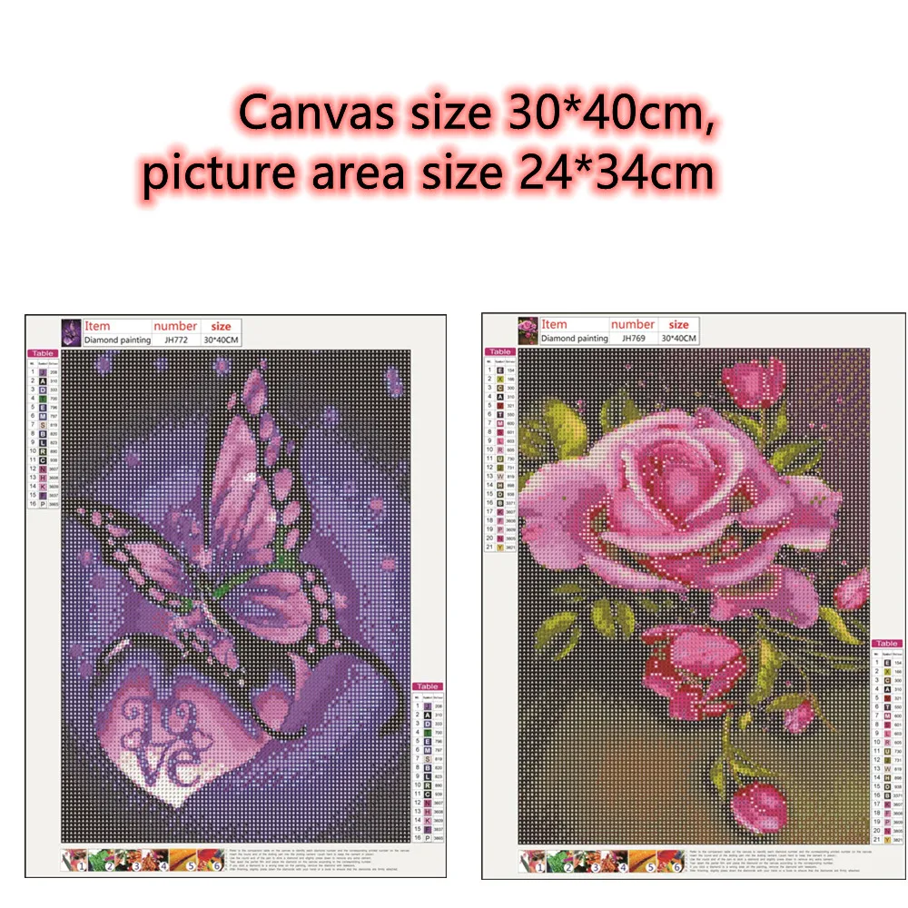 Алмазная 5D картина сделай сам Набор для вышивки с цветами бабочками мозаика