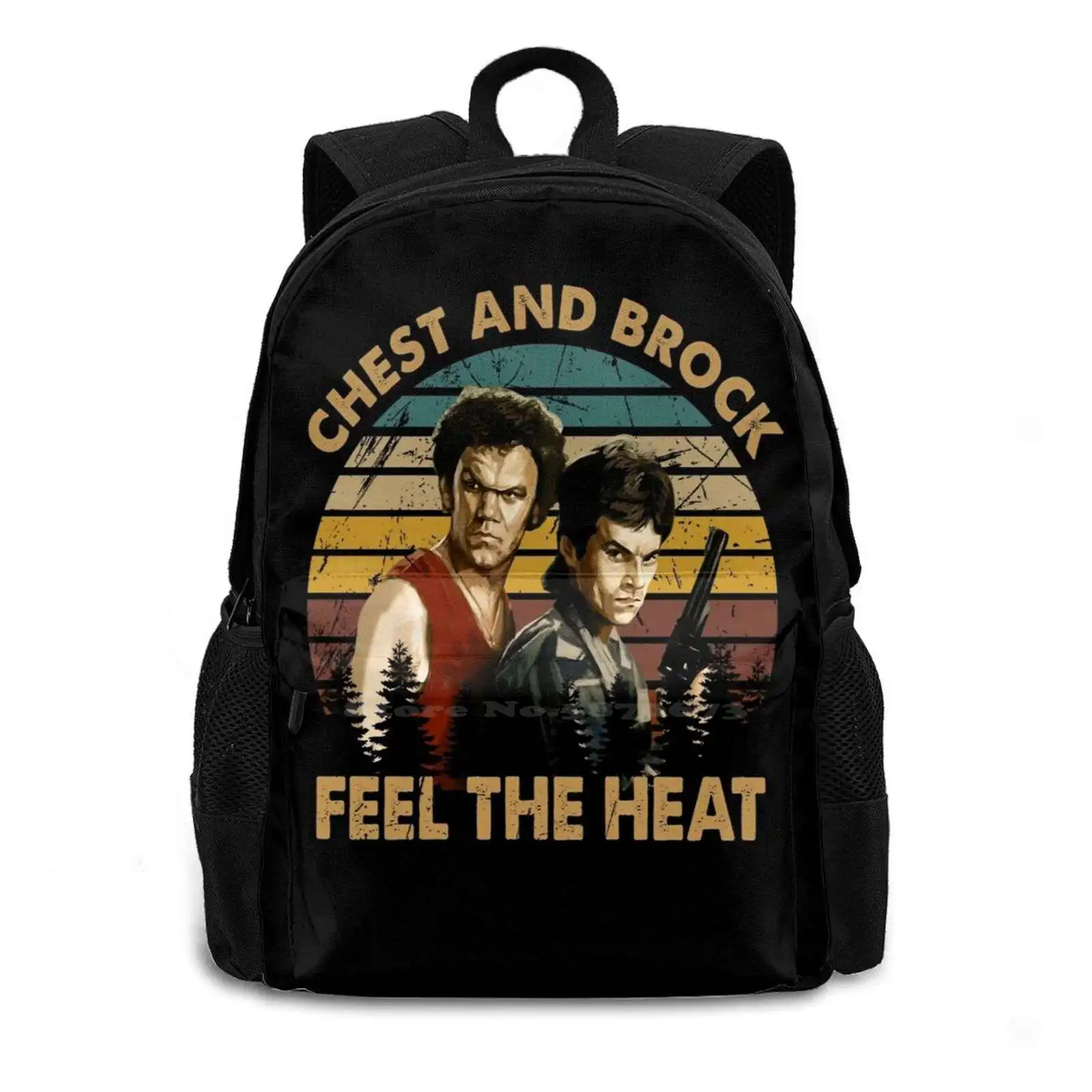 Винтажная школьная сумка Chest And Brock Feel The Heat Boogie Night Film большой вместительный рюкзак
