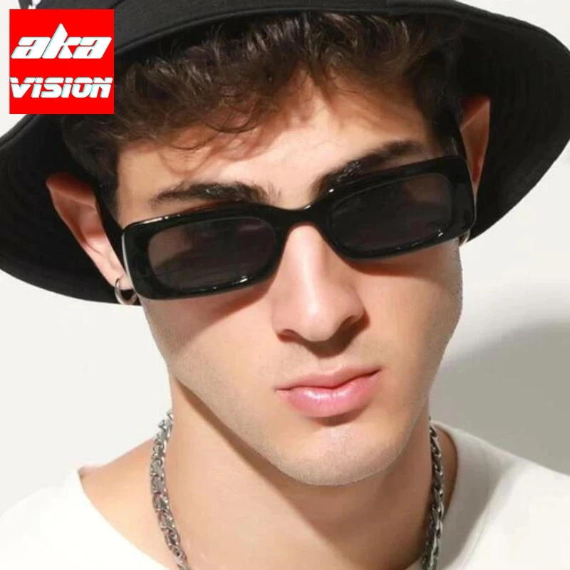 

AKA VISION Oval Sunglasses Men Luxury Brand Retro Eyewear For Women/Men Candy Colors Glasses Men Mirror Gafas De Sol Hombre
