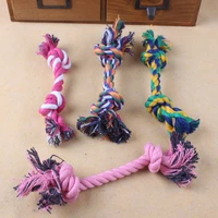 pet accessories bite resistant double section cotton rope cleaning teeth molar rope training dog cotton rope toy