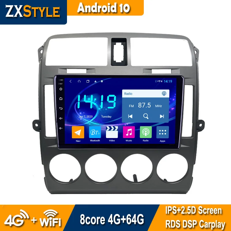 

Android 10.0 Car Multimedia Player For KIA Carnival 2002 2003 2004 2005 2006 DSP Radio Carplay BT GPS Navigation