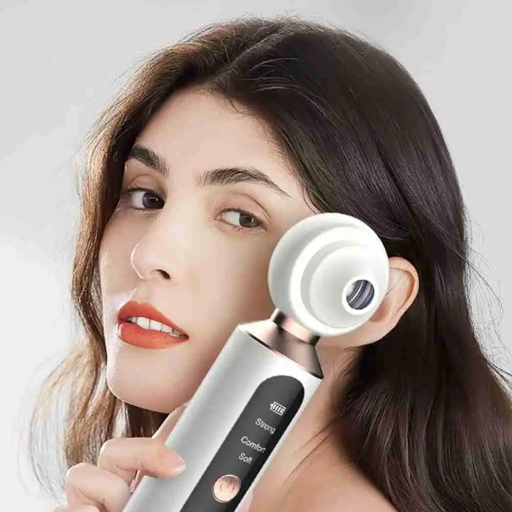 

Vacuum Pore Cleaner Black Dot beauty instrument Blackhead Device Deep Electric Remover Cleansing Face Care Skin Nose F1B0