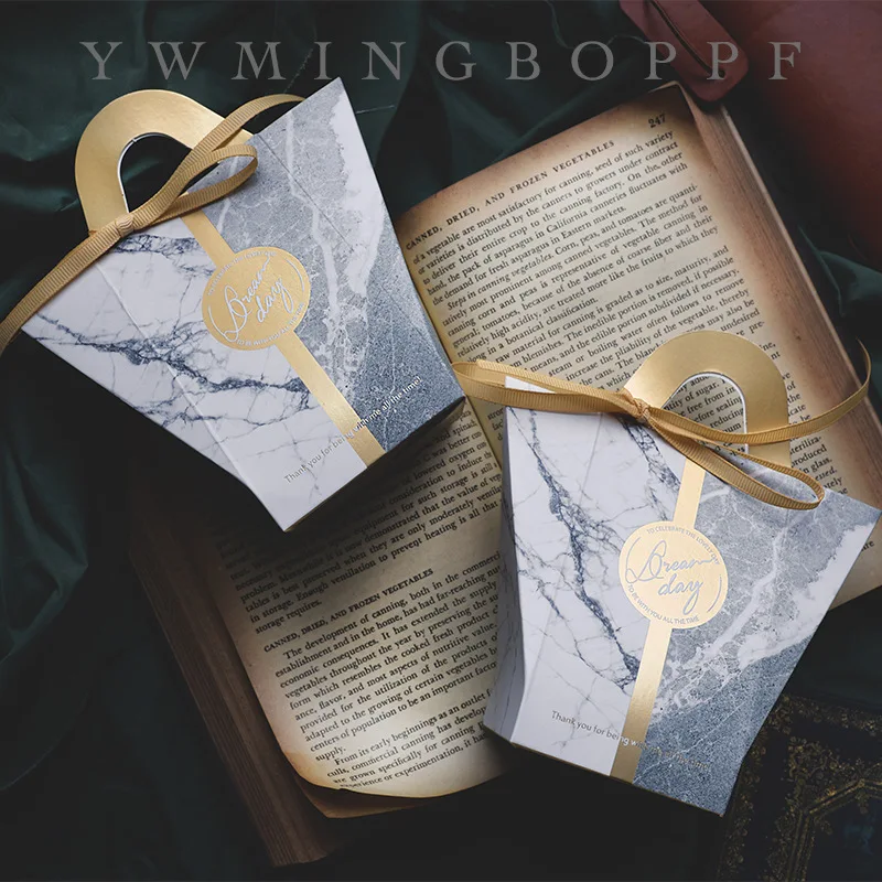 20 шт./лот Бумага Сумка-тоут конфетная коробка шоколада коробки свадебные