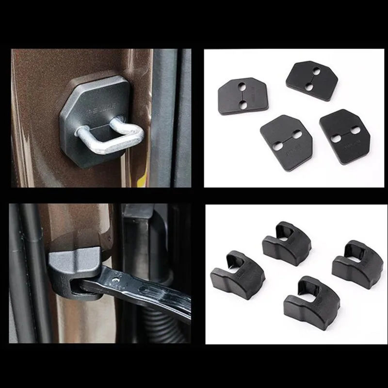 1 компл. ABS Автомобильная дверная пряжка крышка отделка Водонепроницаемая