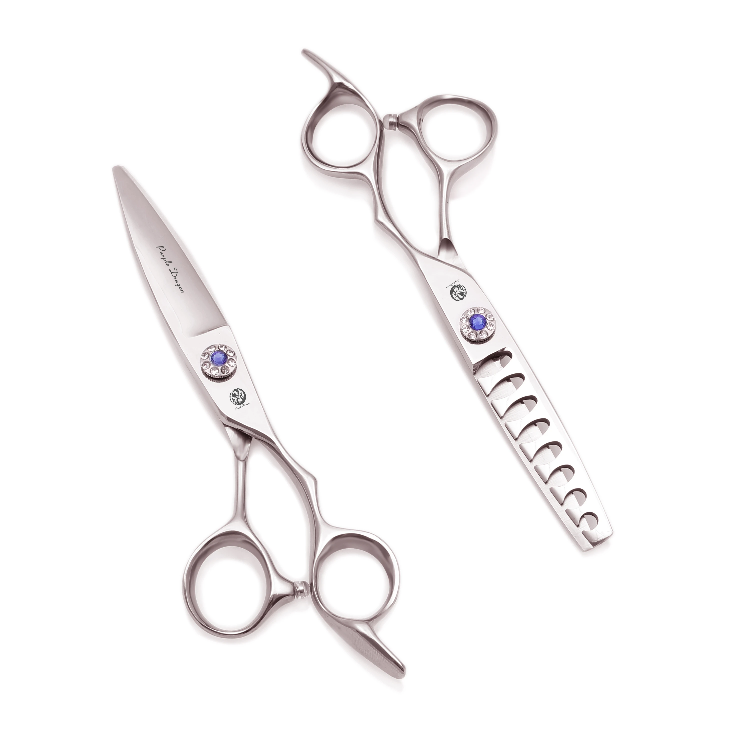 Ножницы для стрижки волос 6,0" фирмы Purple Dragon, профессиональный набор для стрижки волос 9022# средств для разреживания