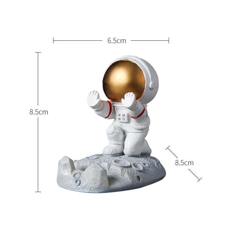 

Astronaut Resin Decoration Character Model Nordic Home Decoration Living Room Bedroom Study Home Decoration Children's Gifts