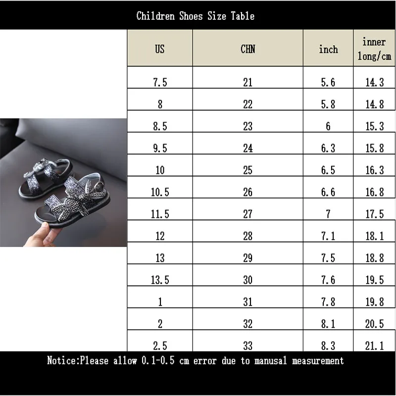 

Girls' Rhinestone Sandals Children's Fashion New 2021 Summer Little Girls Soft-soled Princess Shoes Sandals