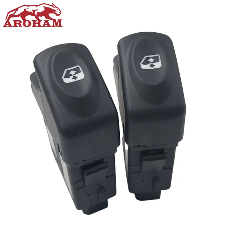 2x для Renault Clio I Kangoo Megane 1990 2016 Кнопка управления выключателем 7700436524