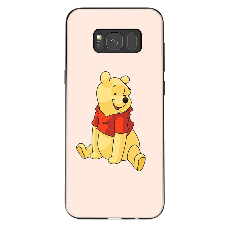 B6 Мобильный чехол для телефона из термополиуретана для samsung Примечание 10 8 9 S6 S7 край S8 S9 S10 S10E плюс M10 M20 M30 M40 крышка "Винни-Пух" - Цвет: B6