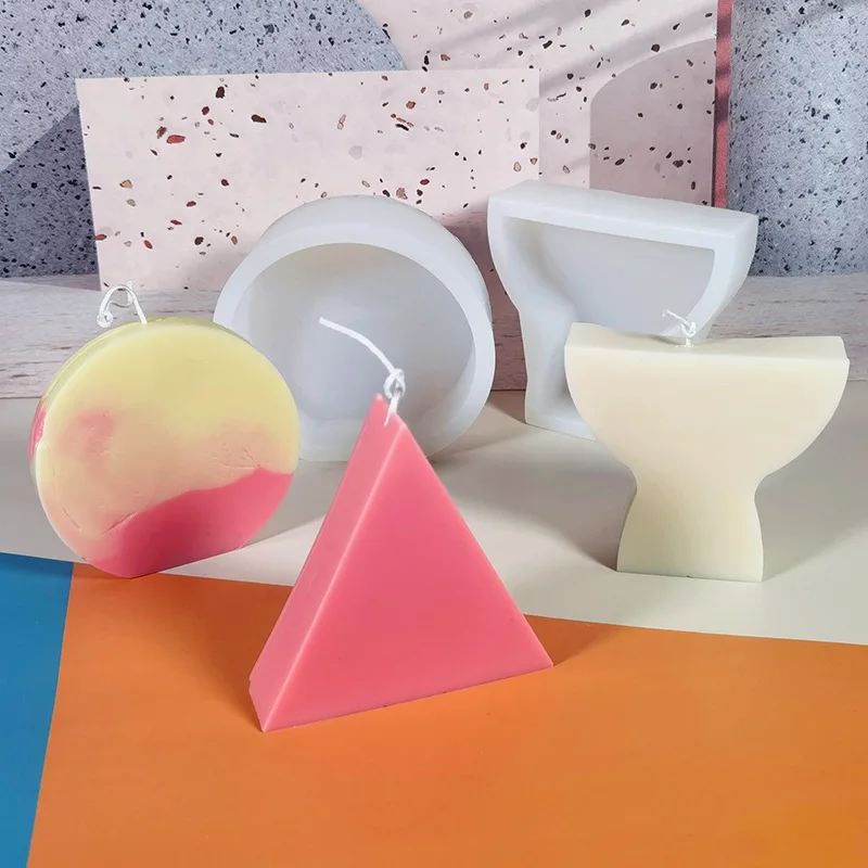 

Geometry door scented candle silicone mold silicone resin mold handmade soap mold plaster mold candle making silicone mold