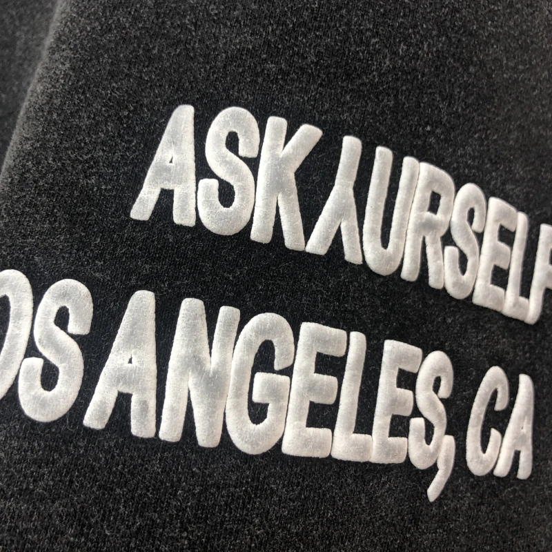 2021FW Askyurself Hoodie Nice Washed Heavy Fabric Sweatshirts Los Angeles Pullover Men Women High Quality | Мужская одежда