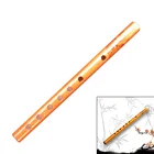 1 шт в традиционном китайском стиле 6 отверстий Бамбуковые флейты Вертикальная флейты кларнета студент музыкальный инструмент деревянный Цвет