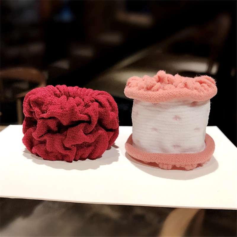 

1Pcs2019 New Scrunchie Hairbands For Women Girls Elastic Hair Bands Ponytail Holder Hair Accessories Hot Sell