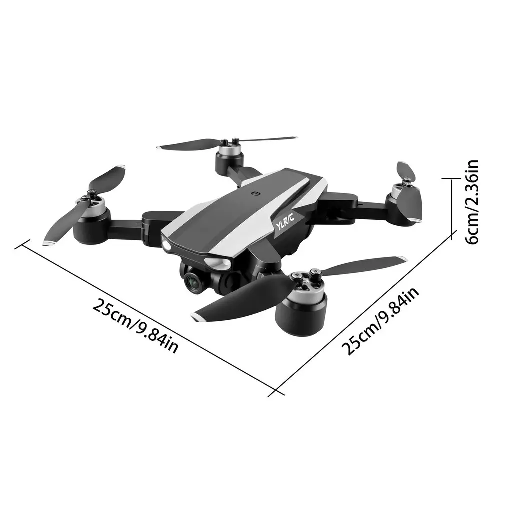 Дрон S105 GPS Wi-Fi 6K HD двойная камера бесщеточный двигатель стабилизатор расстояния 1 2