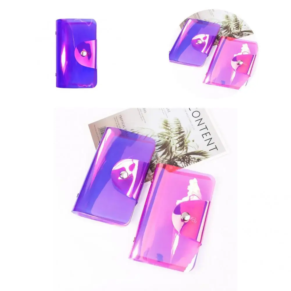 

Sturdy Nail Template Bag Comfortable Touch 20 Slots Nail Template Organizer Nail Plate Bag