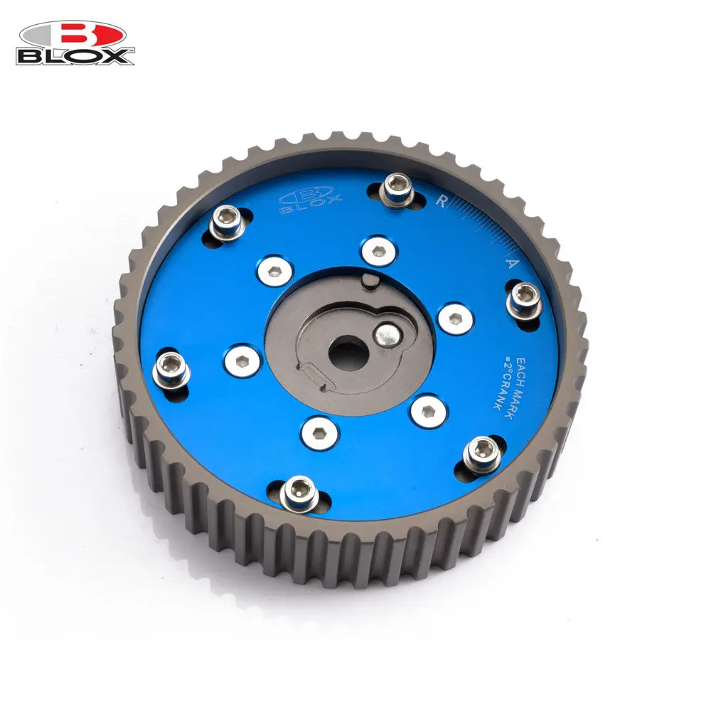 Blox 2 шт. регулируемые шестерни для кулачков зубчатые BMW E21 E28 E30 E34 E36 318i Z1 M20 синие