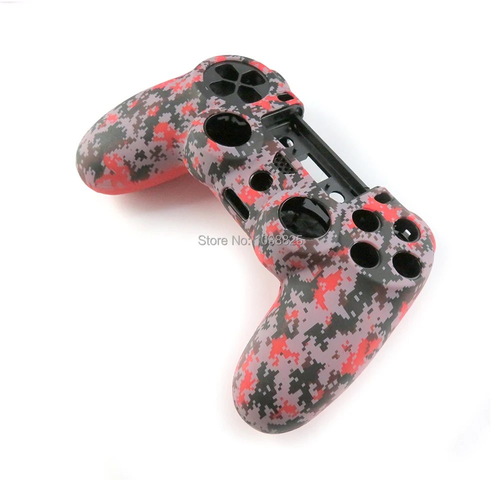 Силиконовый Камуфляжный защитный чехол для контроллера Sony PS4 Pro Slim | Электроника