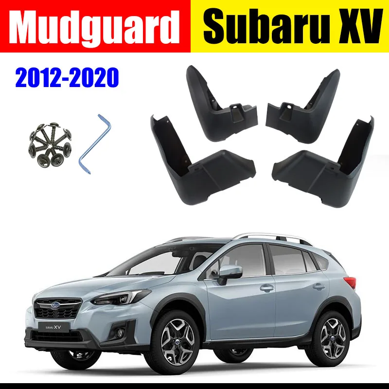 For Subaru XV mudguards subaru fenders XV mud flaps splash guards car accessories auto styling 2012-2018-