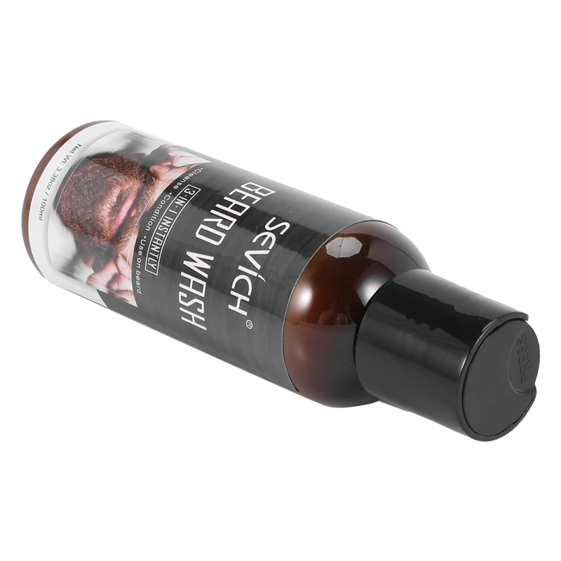 

Sevich 100Ml Beard Care Oil Beard Care Styling Moisturizing Effect Beard Conditioner Leave-in Conditioner for Groomed Beard