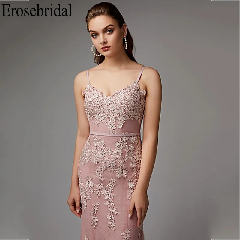 Женское кружевное вечернее платье Erosebridal элегантное для вечеринки модель 2019 |