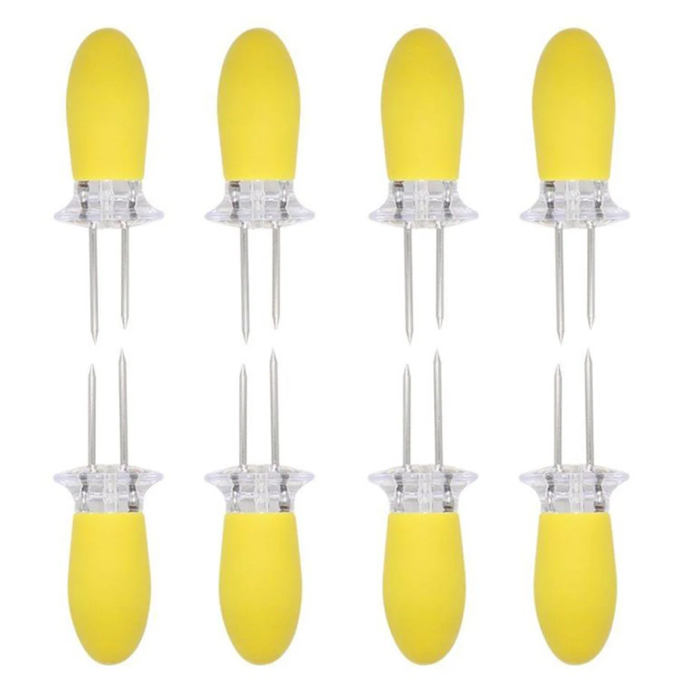 Перерабатываемые держатели для кукурузы из нержавеющей стали аксессуары