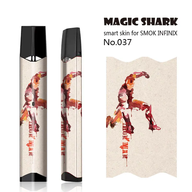 Волшебная Акула Marvel Мстители Бэтмен Железный человек Человек-паук Тор Халк вейп