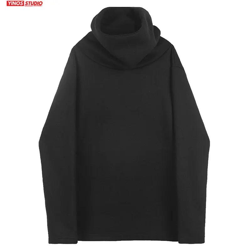 Прямая поставка 2019 дизайн уличная одежда Повседневный свитер с высоким