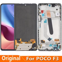 Original 120HZ AMOLED Display For POCO F3 M2012K11AG LCD Display Touch Screen Digitizer Assembly Repair Parts