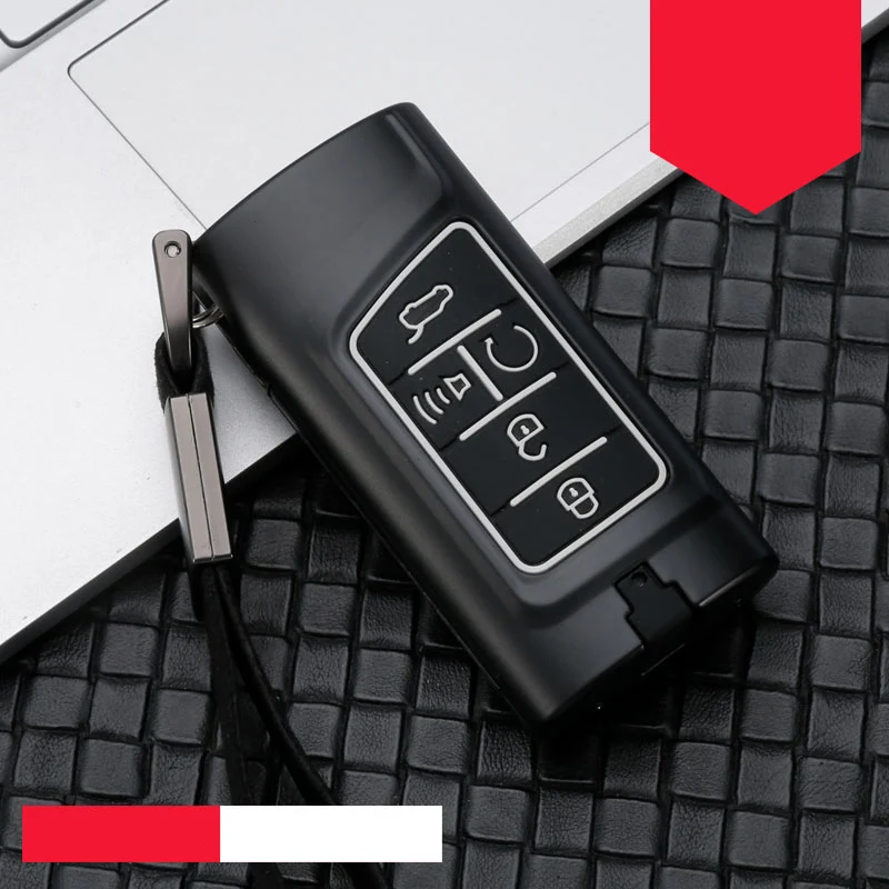 

For GAC Trumpchi GSG A3 GA3S GA5 GA6 GS4 GS8 Auto Accessories Hot Sale Zinc alloy+silica gel Full Cover Car Smart Key Case Shell