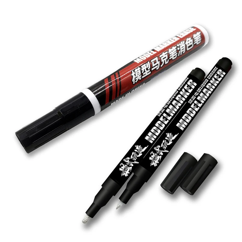 Маркер Gundam зеркальный с гальваническим покрытием военная модель хобби красящие