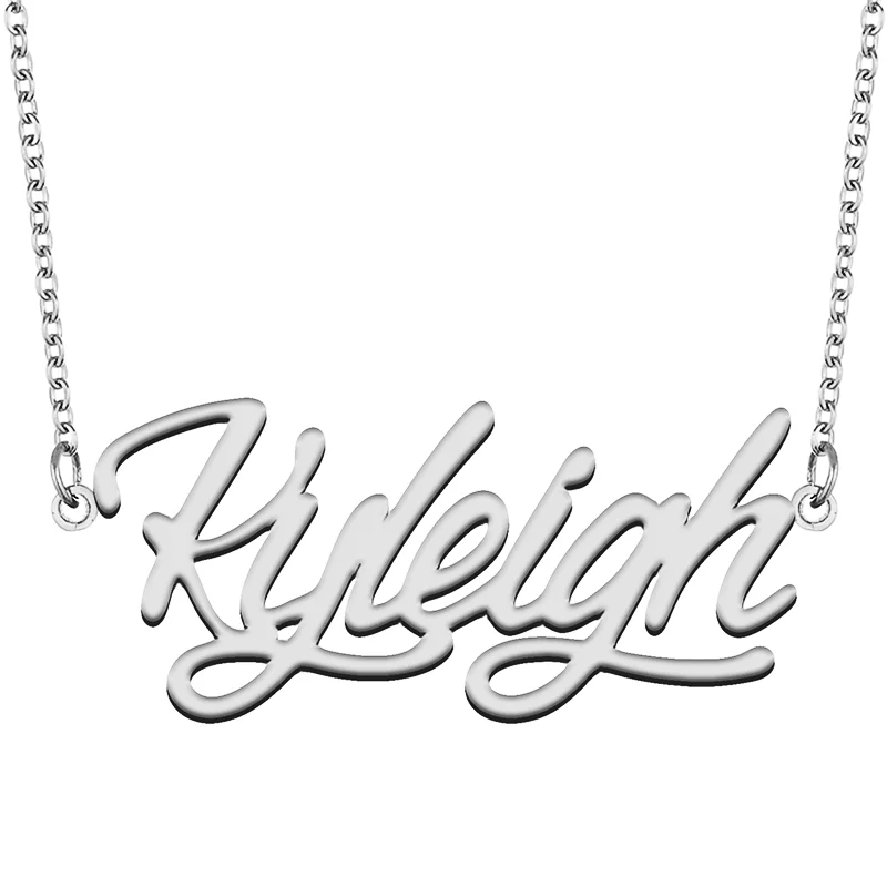 Kyleigh Custom Name Necklace Customized Pendant Choker Personalized Jewelry Gift for Women Girls Friend Christmas Present