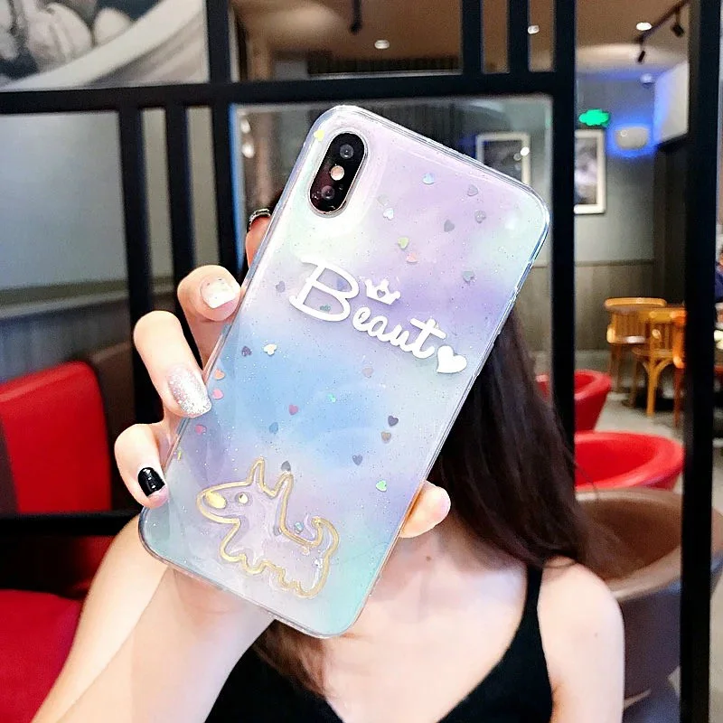 Шикарный чехол для телефона с мороженым iPhone 11 pro max 6 6S 7 8 Plus X XS XR MAX мультяшная милая