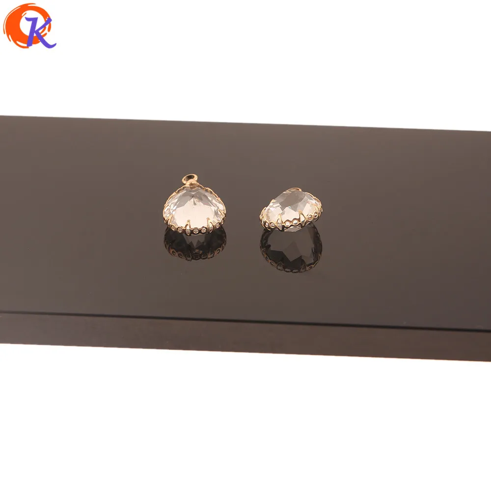 

Cordial Design 40Pcs 13*22MM Jewelry Accessories/Hand Made/DIY Earring Making/Drop Shape/Crystal Charms/Earring Findings/Pendant