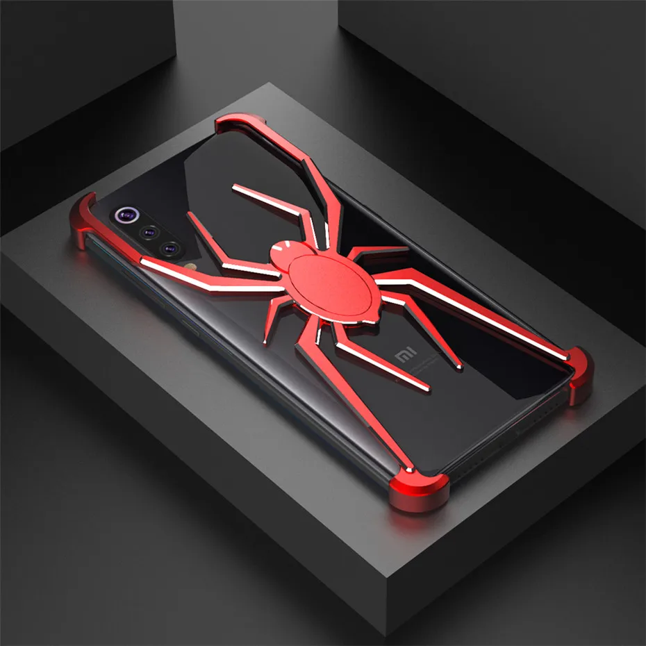 Металлический Чехол R-just Spider для Xiaomi MI9 Mi 9 противоударный чехол из алюминиевого