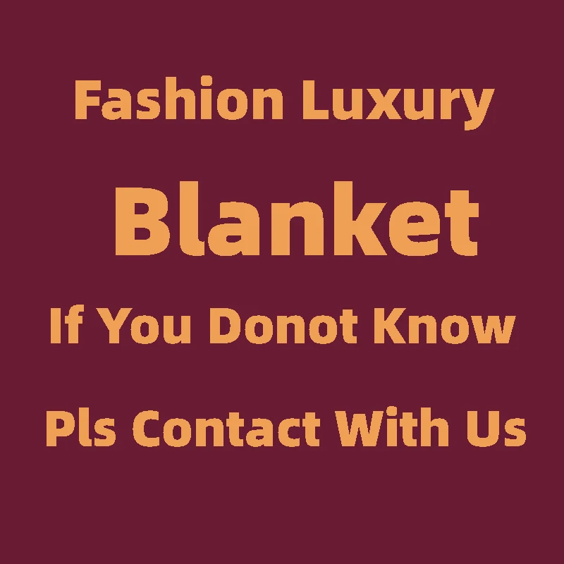 Плюшевое одеяло для кровати зимнее теплое пушистое роскошное Брендовое