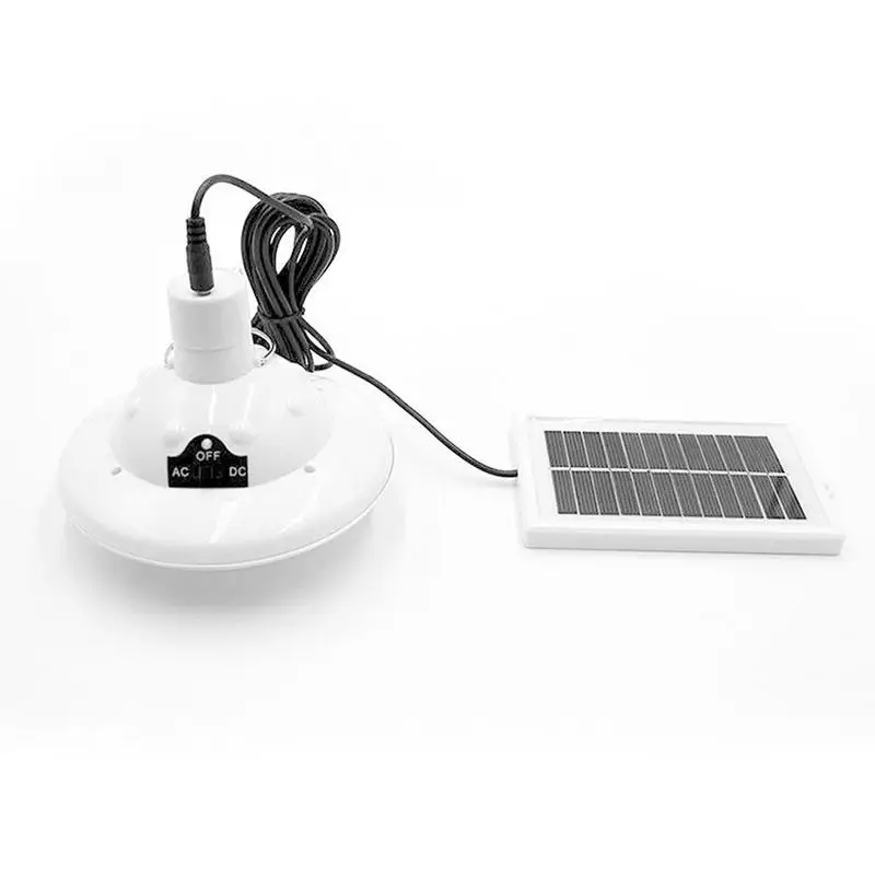 

led emergency solar circular remote control light camping light rechargeable