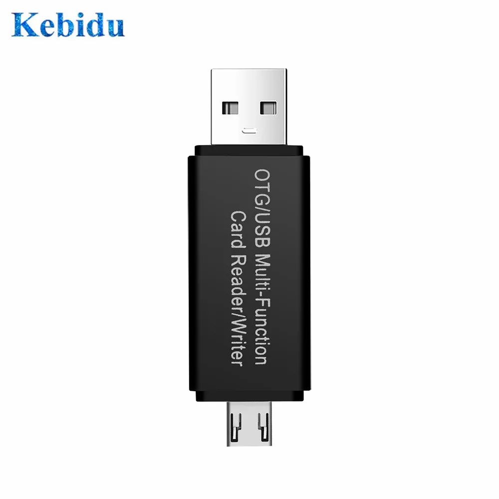 KEBIDU USB OTG кардридер Micro TF/SD телефонные удлинители адаптер Универсальный