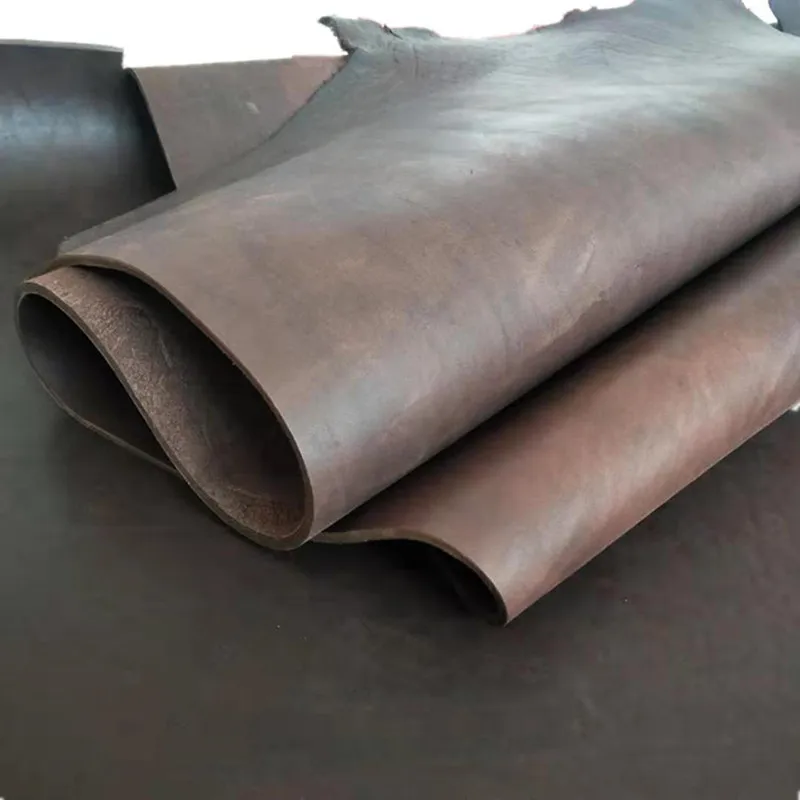 Утолщенная воловья кожа Воловья коричневая простая переплетка длиной 2 метра