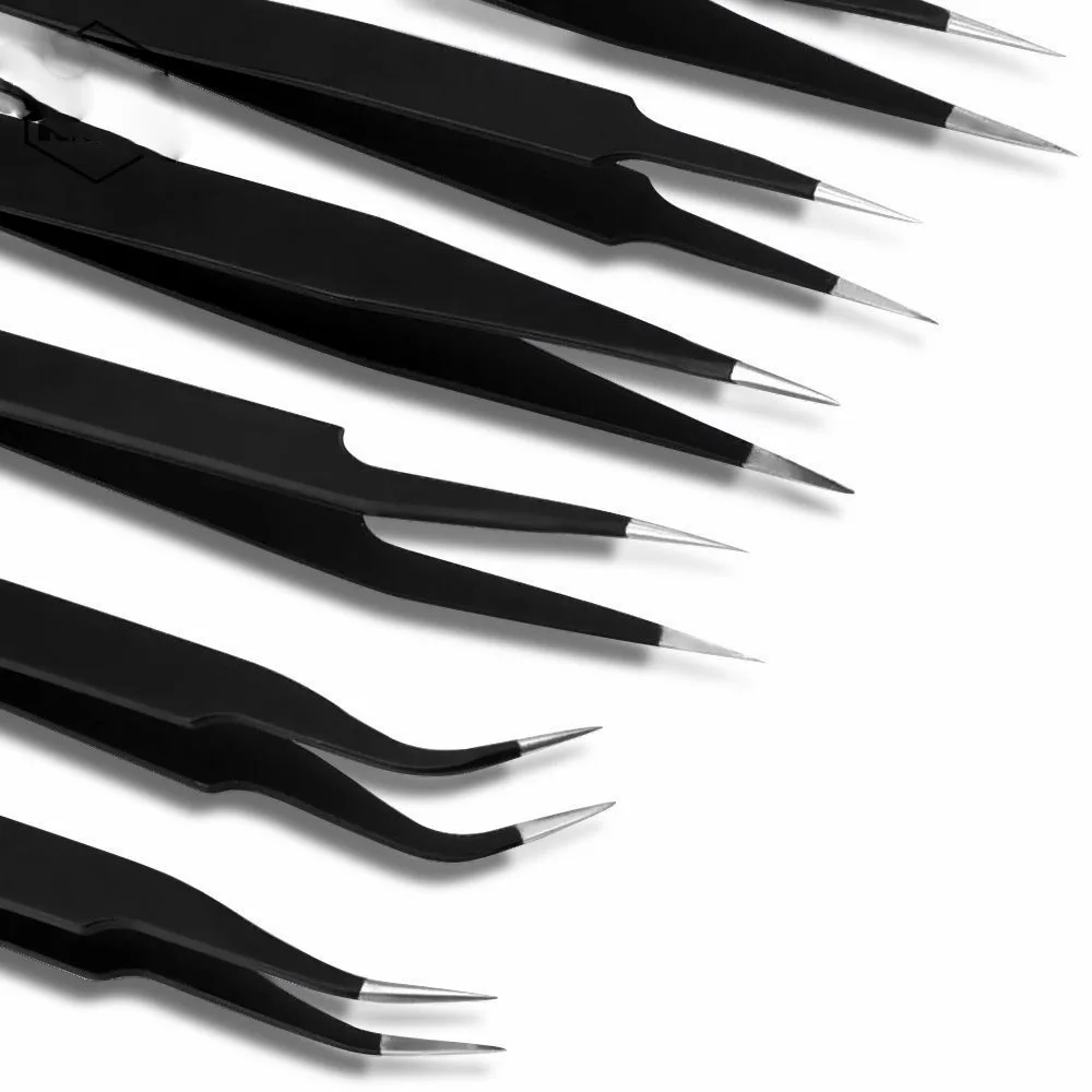 Набор парусиновых пакетов промышленный Пинцет из нержавеющей стали 9IN1Precision для