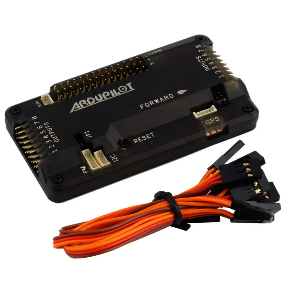 APM2.8 ArduPilot Мега плата контроллера полета (боковой контакт) + Ublox NEO-M8N GPS 5 В 3A модуль