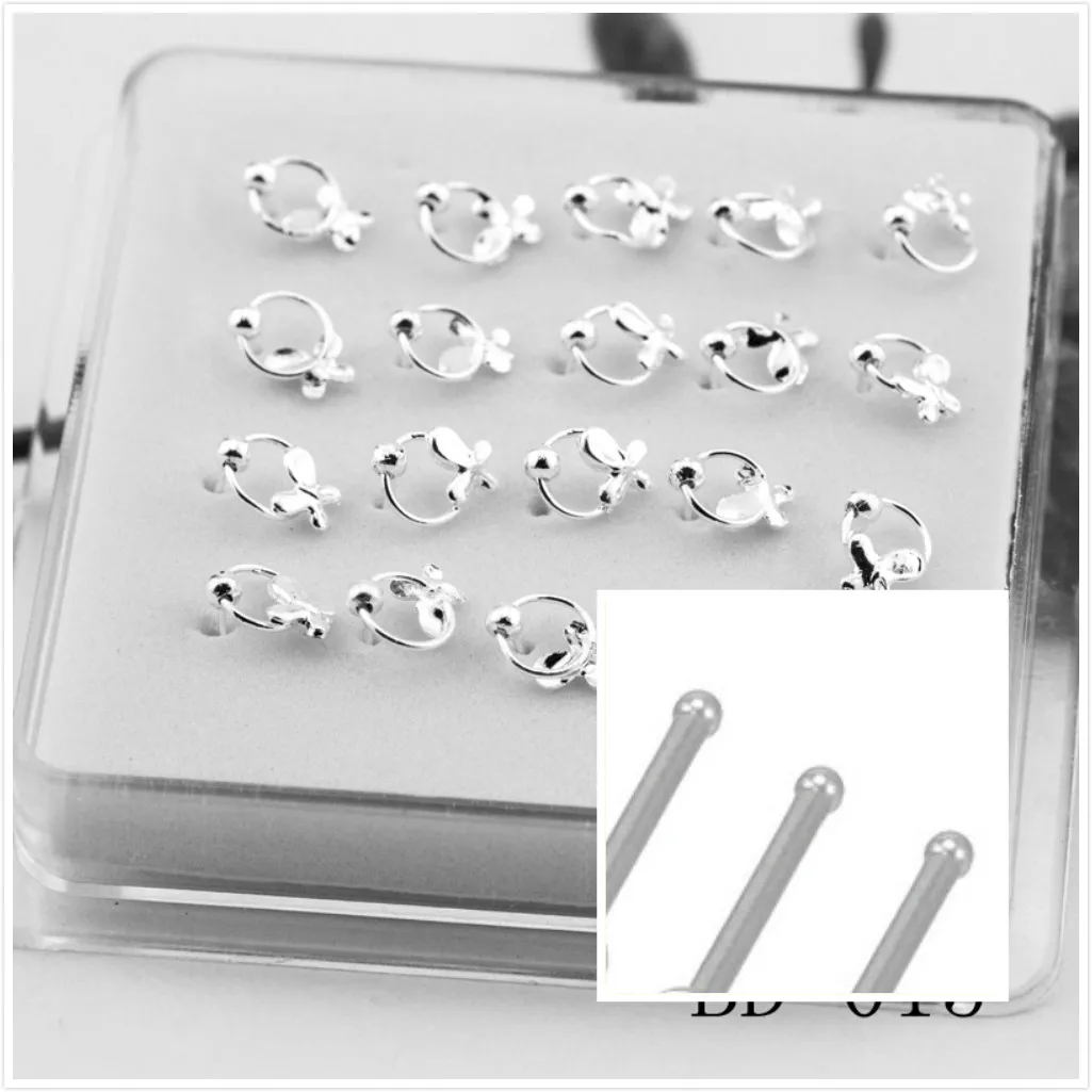 Новое серебряное кольцо для ногтей классический простой кулон в виде бабочки