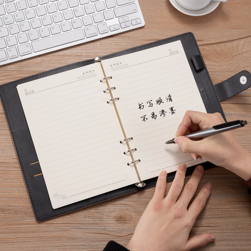 Блокнот А5 многоразовый с принтом на заказ мягкая обложка кожаные журналы