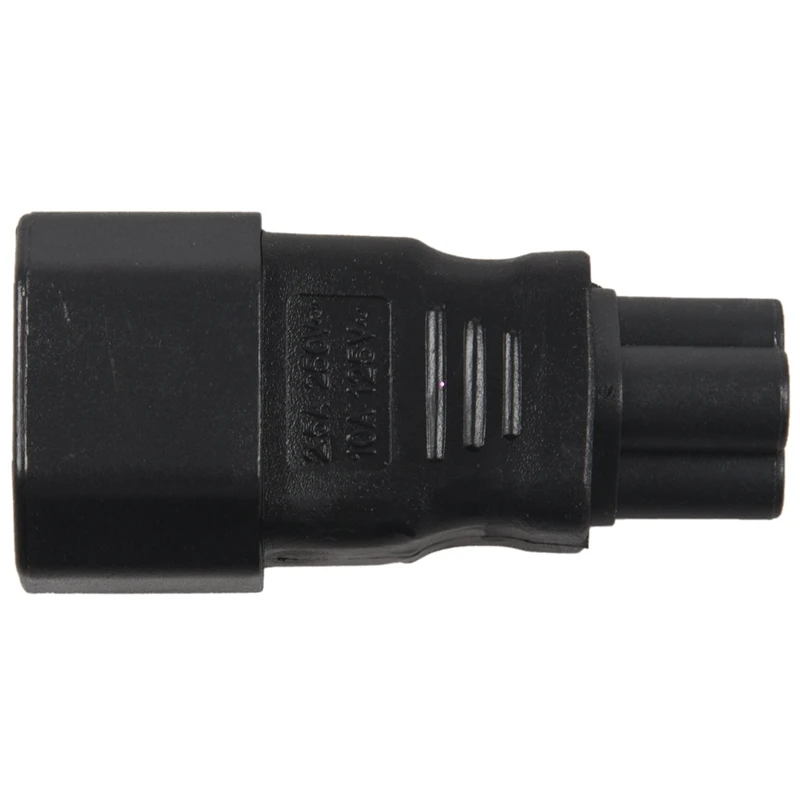 3 контактный гнездовой разъем IEC 60320 C14 для C5 слотный адаптер Монитор ТВ ЖК кабель