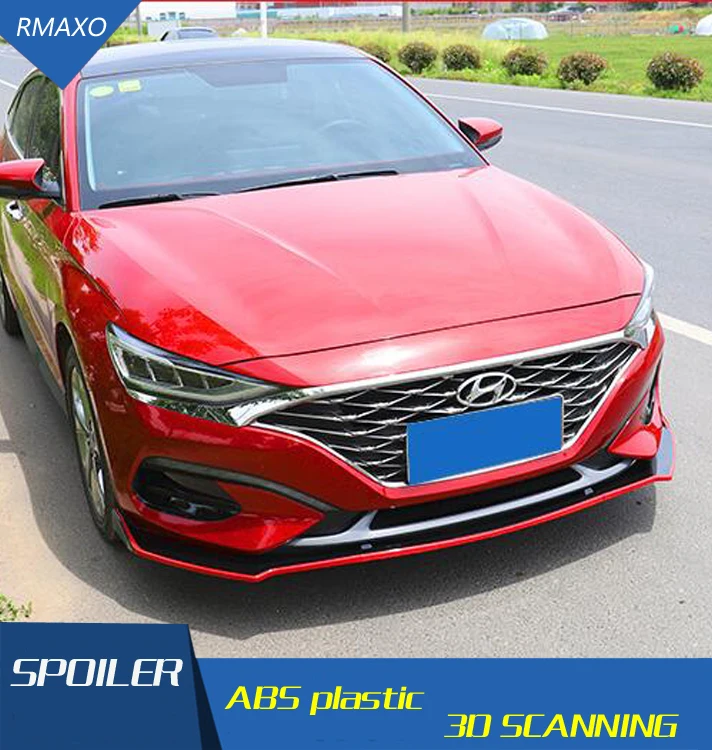 Задний спойлер для Hyundai LAFESTA 2016 2018 задний EC ABS диффузор переднего бампера|Спойлеры