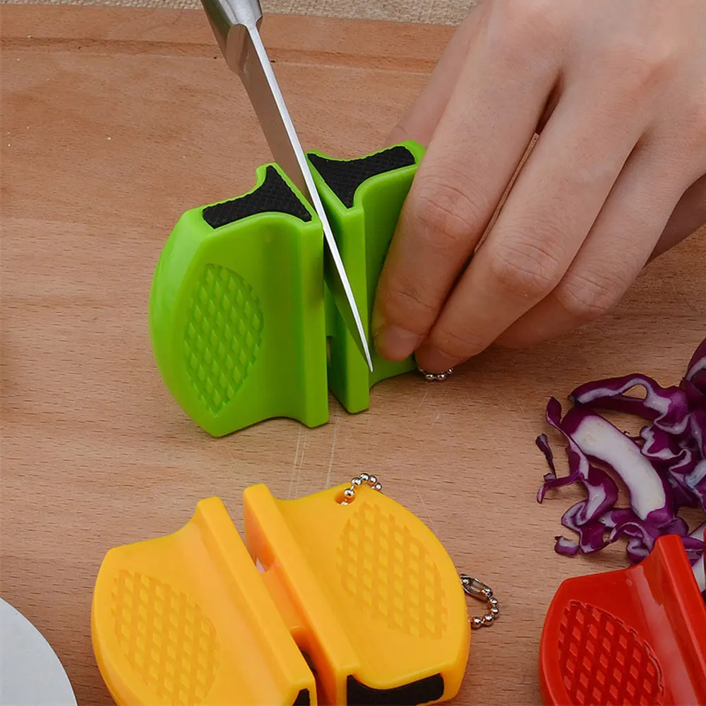 Портативная мини точилка для кухонных ножей кухонные инструменты аксессуары