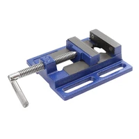 60mm aluminum bench vise table flat clamp on plier drill press milling machine clamping clamp firmly woodworking hand tool