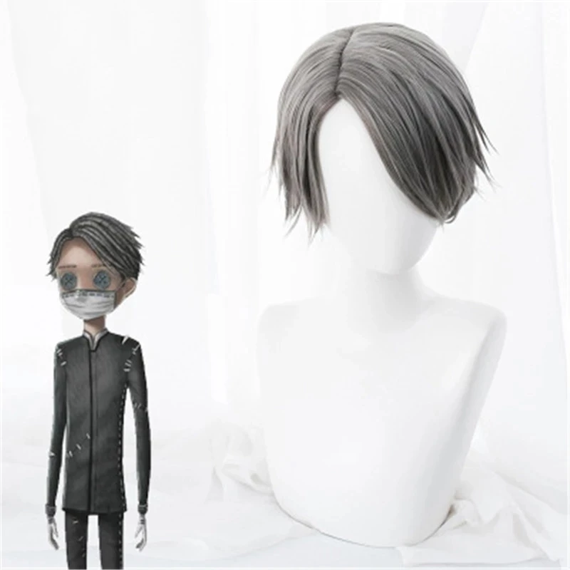 

Game Identity V Character Costume Men Women Embalmer Aesop Carl Cosplay Outfit Uniform Halloween Party Costume Wig
