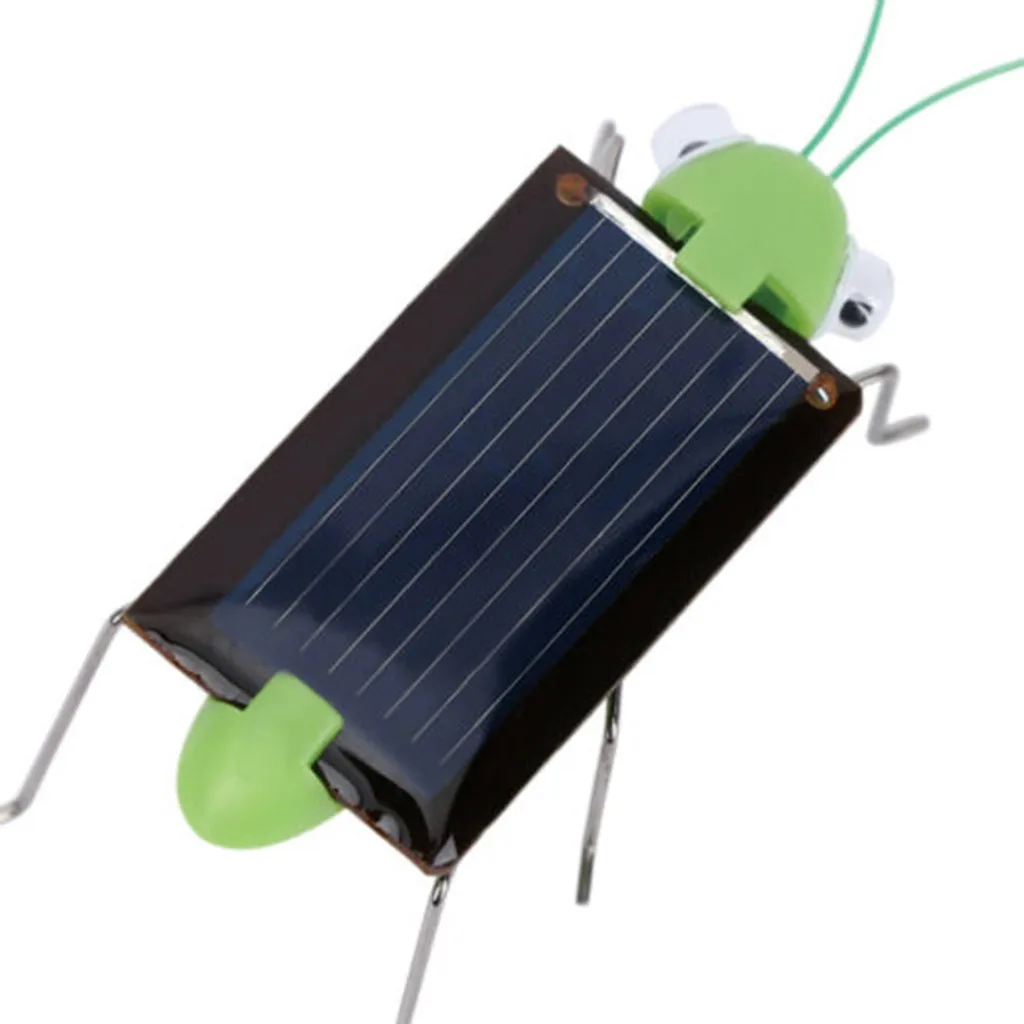 Накопитель на солнечной батарее бионический Кузнечик тараканы технология